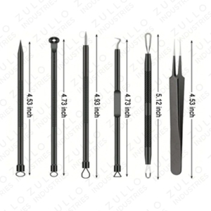 Kit d'extraction faciale professionnel, produit très demandé, kit d'élimination des points noirs, outils de soin de l'acné, ensemble avec logo personnalisé - Product Image 5