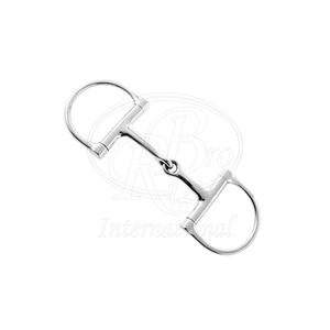 บิตแบบ D-Ring สแตนเลส ขนาด 5 นิ้ว ใช้ซ้ำได้ ทนทาน สำหรับขี่ม้า บิตฝึกม้าแบบอังกฤษ - Product Image 1