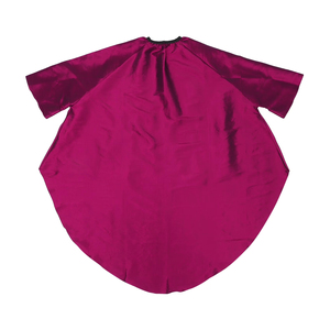 Cape de Coiffure Professionnelle Bordeaux en Polyester Résistante à l'Eau pour Barbier et Salon – Protection pour la Coupe, la Coloration et le Coiffage - Product Image 3