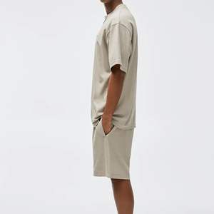 Listo para Enviar: Conjuntos a Juego de Camiseta y Pantalones Cortos 2026, Camiseta de Manga Corta y Pantalones Cortos para Hombre, Ropa Holgada de Moda Urbana - Product Image 5