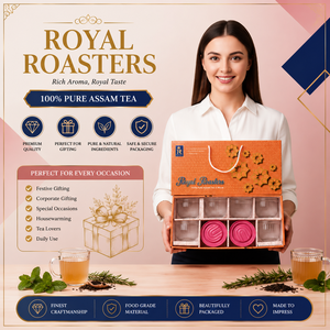 Juego de Té de Lujo de 9 Piezas en Caja de Regalo con Cerámica y Plástico Serigrafiados para Uso Diario, Festivo, Corporativo y de Inauguración de Casa - Product Image 5