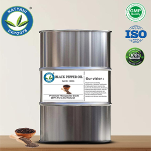 High Purity Black Pepper Essential Oil Steam Distilled Piper nigrum Oil Manufacturer & Exporter in India - Product Image 3