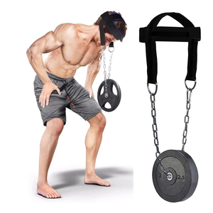 Harnais de musculation professionnel pour la tête, équipement d'entraînement durable pour le cou, service OEM pour les salles de sport, les entraîneurs et les distributeurs de fitness - Product Image 6