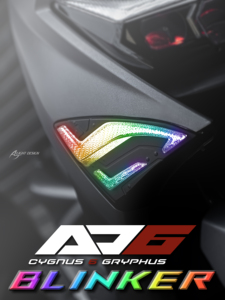AJ LIGHT DESIGN AJ6-TULS Clignotant avant LED droit/gauche 2 lentilles Rétrofit/Mise à niveau Fabriqué à Taïwan - Product Image 3