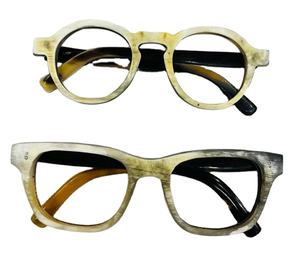 Gafas Ecológicas de Material Orgánico Talladas con Forma Natural para Hombre y Mujer - Múltiples Colores Regalo de Boda o Festivo Artículo de Colección - Product Image 1