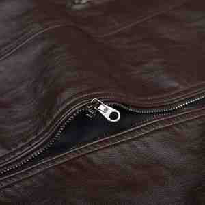 Nueva Edición 2026 Chaqueta de Cuero Transpirable Personalizada con Nuevo Diseño de Alta Calidad, Chaqueta de Cuero Sintético Negra para Hombre - Product Image 4