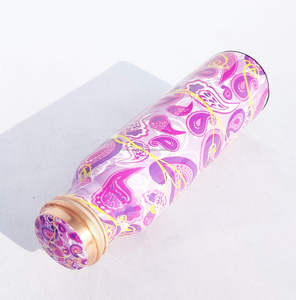 Vaso de cobre de metal Vaso de cobre para deportes, gimnasio, Aire libre, yoga, beneficios para la salud (30 oz) - Product Image 5