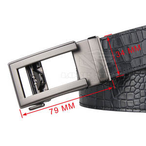 Elegante Cinturón de Cuero para Hombre, Ajustable, Hebilla Clásica, Calidad Premium, Cinturón Informal y Formal, Cinturón de Cuero Premium para Hombre - Product Image 6