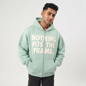 Sudadera con Capucha Personalizada para Hombre, con Estampado 3D, Cierre de Cremallera, Estilo Urbano, de Algodón y Felpa, con Diseño Gráfico Personalizado - Product Image 6