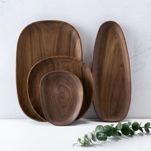 Bandeja de Madera de Mango Resistente, Tabla de Servir de Alta Calidad, Vajilla de Madera Premium para Cocina, Comedor, Restaurante, Catering y Eventos - Product Image 1
