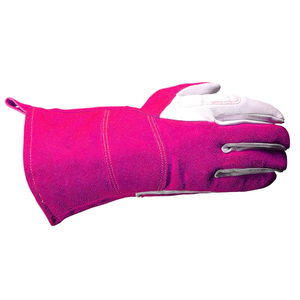 Custom-Made Heavy Duty Cow Split Leather Welding Work <b>Gloves</b> Heat Resistant And Fireproof <b>For</b> BBQ Working Hand Safety <b>Gloves</b> - Product Image 3