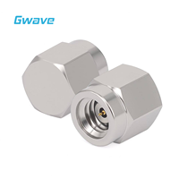 Accessoire connecteur en acier inoxydable passivé pour terminaison de charge RF 1,0 mm, capacité 1 Watt, jusqu'à 110 GHz
