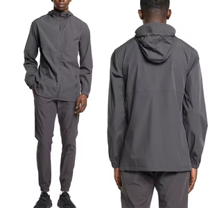 Mens Windbreaker Tracksuit Heavyweight Sports Jacket <b>Pants</b> Set for Gym Running Jogging Outdoor Training Fitness Wear Spring 100% - Product Image 1