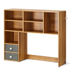 Organizzatore da Scrivania in Legno a 3 Ripiani 37\" X 10\" X 31.1\" - Scaffale Portaoggetti Elegante per Ufficio - Product Image 1