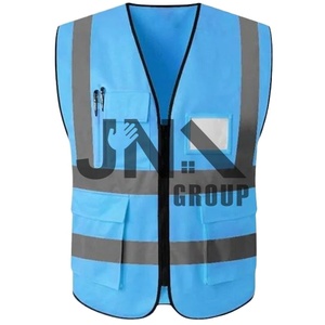 Chaquetas de seguridad de poliéster personalizables Chaleco reflectante de alta visibilidad Impermeable Característica suministrada Logotipo - Product Image 4