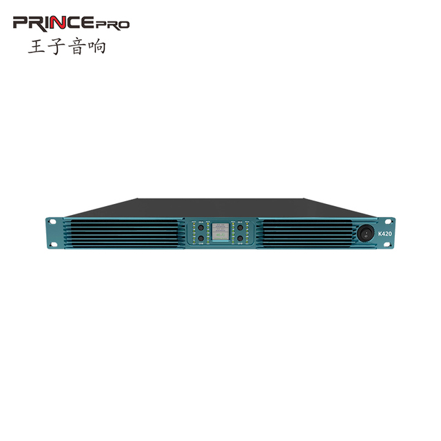 4 Channel 1U Rack Mount Class D Power Amplifier | Professional Audio Amp for Multi-Zone Installation