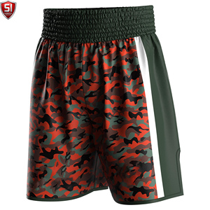 Shorts de boxe MMA élégants avec taille élastique et tissu satiné, ajustement confortable pour les combattants, séances d'entraînement, performances sur le ring - Product Image 1