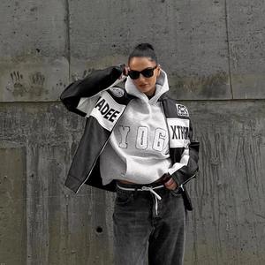 Conjuntos de Mujer al por Mayor, Conjuntos Cortos Casuales de Alta Calidad para Mujer, Sudadera de Cuello Redondo de Algodón Personalizada y Conjunto de Pantalones Cortos para Mujer - Product Image 5