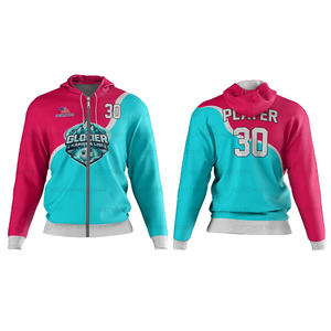 Sweat-shirt respirant pour le sport, 100% polyester, sublimation, coupe ajustée, logo personnalisé pour les équipes, vêtements de sport pour les entraîneurs, sweat-shirt à capuche - Product Image 5