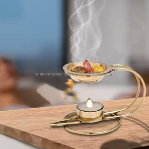 Quemador de Incienso de Latón, Quemador de Carbón Metálico, Quemador de Esencias, Se Puede Quemar Lobaan y Fragancias, Alta Calidad, Pieza Perfecta para Ti - Product Image 3