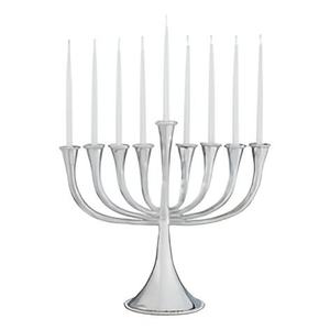 Ménorah pour villas, synagogues, temples – Éclairage de table décoratif – Porte-bougie Hanouka – Ménorah pour usage en temple juif - Product Image 2