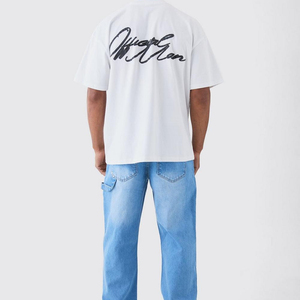 New Ice Grey High Street Rigid Dirty Wash <b>Carpenter</b> Jeans for <b>Men</b> Custom Stylish High Quality Denim <b>Carpenter</b> bagge <b>pant</b> - Product Image 5