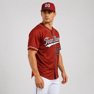 Camiseta de béisbol ligera diseñada para entrenamiento en equipo y uso en el día del partido, con comodidad flexible y calidad confiable para los jugadores. - Product Image 2