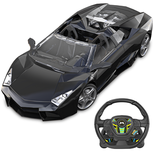Coche Deportivo RC Mirana Escala 1:12 - Modelo Turbo Racer C con Control por Aplicación, Volante para Interiores y Exteriores, Control Remoto y Luces LED - Product Image 4