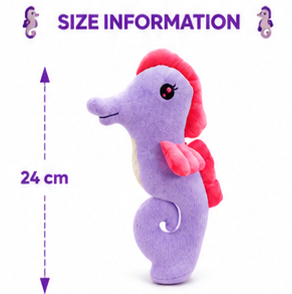Lindo Peluche de Caballito de Mar, Juguete de Peluche Suave de Velboa, Almohada de Animal Marino, Regalo para Niños, Personalizado, OEM, Venta al Por Mayor - Product Image 2