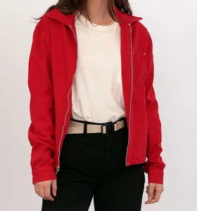 2026 Veste de travail unisexe vintage style Old Money Detroit, col montant zippé, en toile de coton sergé respirante, coupe ample pour homme - Product Image 5