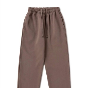 Pantalon de jogging ample pour homme 100 % polyester imperméable, tissu confortable lavé, coupe-vent, poches, collection automne, pantalon décontracté pour homme - Product Image 6