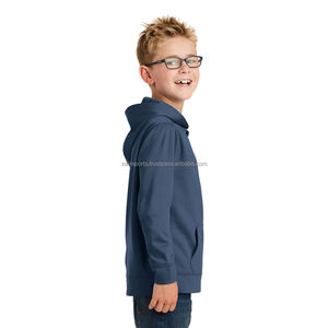Sweat à capuche pour enfants garçons, polaire classique décontracté, doux, uniforme scolaire, sweat à capuche respirant pour enfants, en vente - Product Image 5