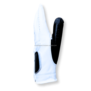 Guante de Golf de Cuero Genuino Cabretta de Alta Calidad para Hombre y Mujer, con Logotipo Personalizado, Transpirable, Ligero, Compatible con Pantalla Táctil, Mano Izquierda - Product Image 3