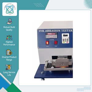 Probador de Abrasión INK de Primera Calidad con Potencia de 0.4 Hp y Pantalla Digital, para Evaluar la Resistencia a la Abrasión de Materiales Impresos - Product Image 3