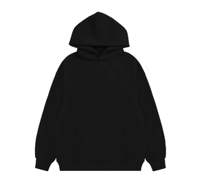 Sudaderas con Capucha y Bolsillo para Hombre, al por Mayor, de Alta Calidad, con Logotipo Personalizado, Color Negro, Forro Polar Regular, 100% Algodón, para Invierno - Product Image 1