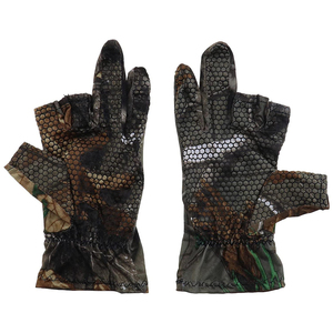 Customized Fishing <b>Gloves</b> | <b>Moisture</b>-Wicking Mesh Panels for Cooling | Bulk Export Price - Product Image 1