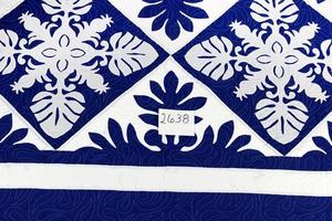 Indian Handmade 100% Cotton Material Blue And White Color Floral Print Style Light Weight Hawaiian <b>Quilt</b> For Home, Hotel <b>Bedding</b> - Product Image 3