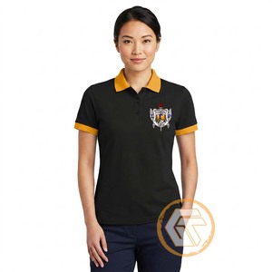 เสื้อเชิ้ตสตรีชมรมซิกมาแกมมาโร ขายส่ง เสื้อลำลองฤดูร้อน ระบายอากาศได้ดี เป็นมิตรกับสิ่งแวดล้อม ผ้าฝ้ายทรงปกติ คอเสื้อป้องกันรอยยับ - Product Image 1