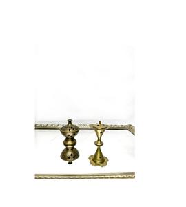 Quemador de incienso árabe de metal, soporte tradicional para fragancias del hogar, para chips de oud, resina de carbón, artículo de regalo decorativo elegante - Product Image 1