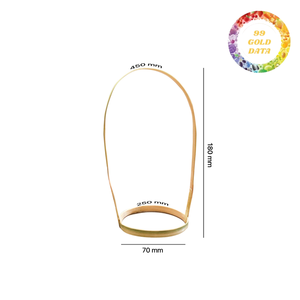 ที่ใส่แก้วไม้ไผ่รักษ์โลก ทำมือ สำหรับใส่กาแฟ ชา และแก้วแบบนำกลับบ้าน - Product Image 1