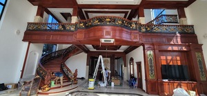 Barandillas Modernas de Hierro Fundido para Escaleras, Balaustres Metálicos Ornamentados, Resistentes al Óxido, Instalación DIY, Uso en Escaleras Interiores de Apartamentos, Marca KHP - Product Image 6