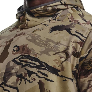 Sudadera con Capucha Camuflada para Hombre, Mezcla de Algodón y Poliéster, Efecto Ombre, Capucha con Cordón Ajustable, Bolsillos Laterales - Product Image 6
