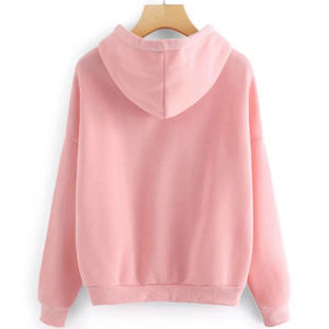 Sudadera con Capucha Extra Grande, Estampado de Mano con Corazón, Patrón 3D, Ecológica, Transpirable, Unisex, Informal, Forrada con Felpa de Poliéster/Algodón - Product Image 4