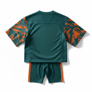 Uniforme de football américain robuste, personnalisable avec logo d'équipe, maillot en twill renforcé, pantalon de jeu renforcé aux épaules, fabricant - Product Image 3