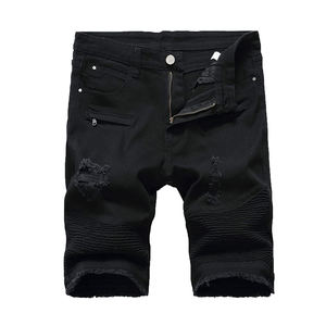 Shorts en jean pour hommes de qualité supérieure à prix de gros, couleur unie, nouvelle collection, confortables - Product Image 1