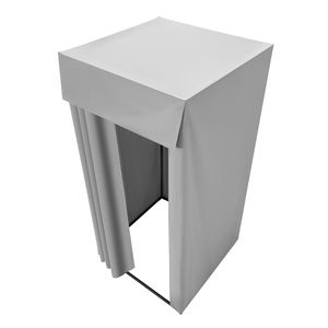 Camerino per Boutique con Tende Spesse in Poliestere e Ganci per Tende Oscuranti per la Privacy - Product Image 1
