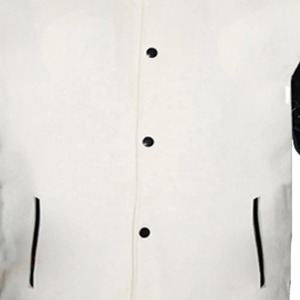 Chaquetas de Invierno para Hombre de Alta Calidad, Estilo Letterman, de Lana, Resistentes al Viento, con Cierre de Botones de Cuerno, Logotipo Personalizado, Teñidas, Cómodas - Product Image 5