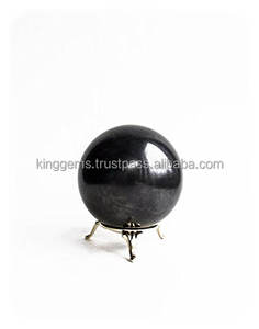 Esfera de Shungita Natural Pulida, Bola de Cristal Curativa - Product Image 4