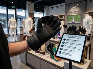Équipements de sport, gants de gardien de cricket, légers, faits à la main, à doigts complets, antidérapants, résistants à l'usure, gants de gardien - Product Image 4