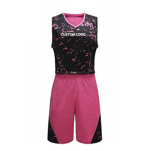 Uniforme de Baloncesto para Adultos, 100% Poliéster, con Logotipo Personalizado, Estilo Moderno, Impresión por Sublimación, Ligero y Ecológico - Product Image 1